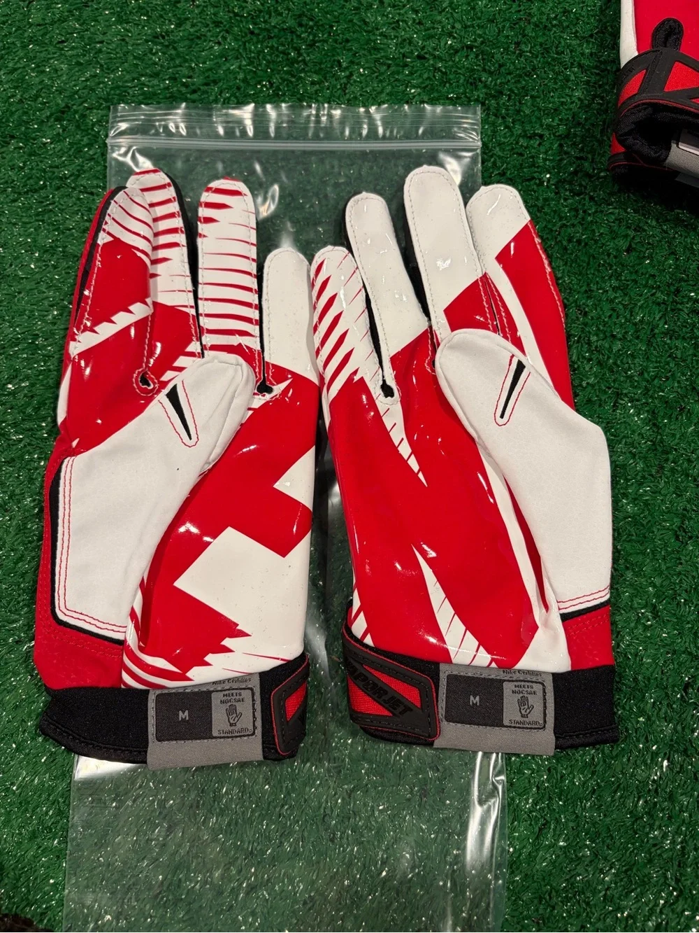 NEW NIKE VAPOR JET 2.0 WR FOOTBALL GLOVES